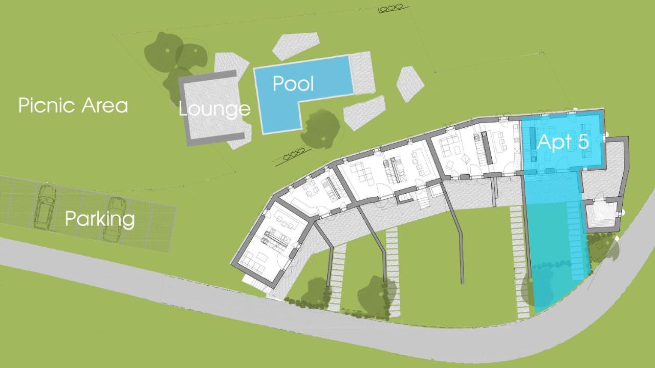 Villas Martincici With Large Pool Grožnjan Rom bilde