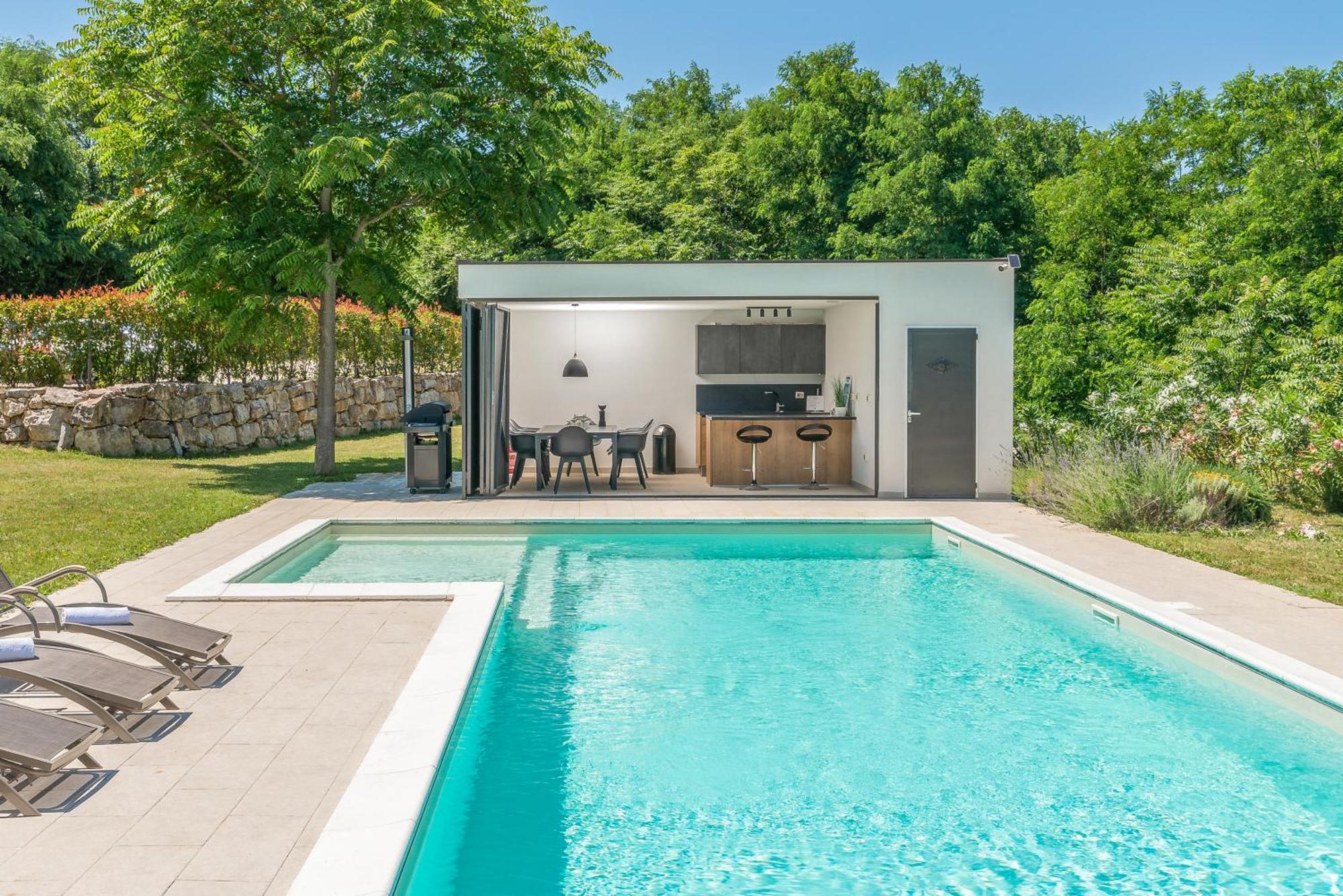 Villas Martincici With Large Pool Grožnjan Eksteriør bilde